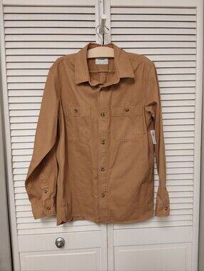 Old Navy Soft Canvas Button-Front Overshirt